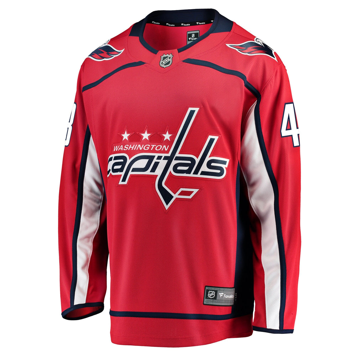 Washington Capitals Tom Wilson Red Home Breakaway Player Jersey