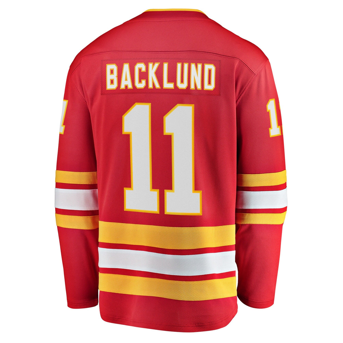 Calgary Flames Mikael Backlund Red Home Breakaway Player Jersey