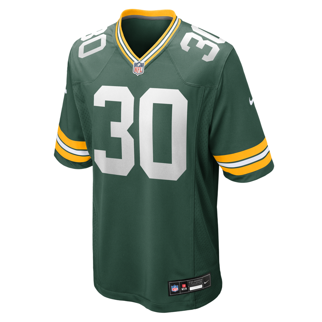 Green Bay Packers Chris Brooks Green Team Game Jersey