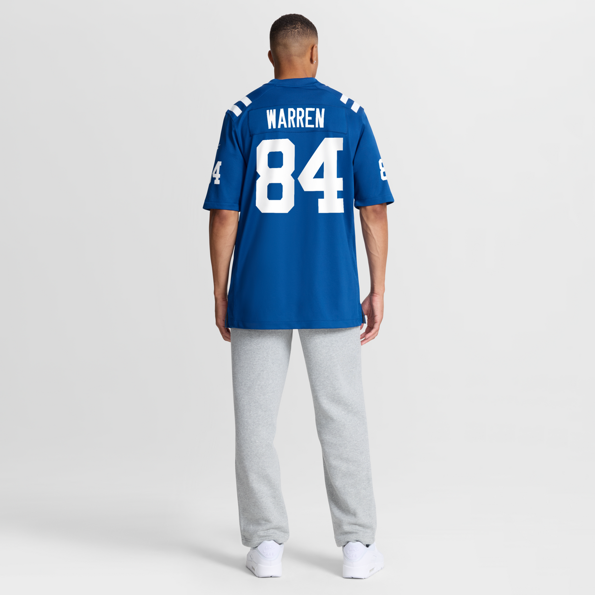 Indianapolis Colts Tyler Warren Royal Team Game Jersey