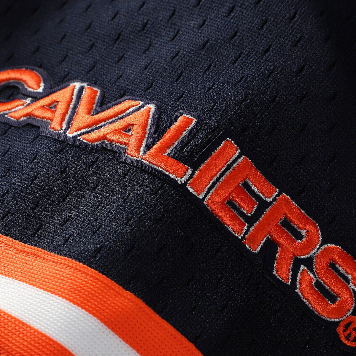 Virginia Cavaliers Mesh Full-Button Replica Baseball Jersey - Navy