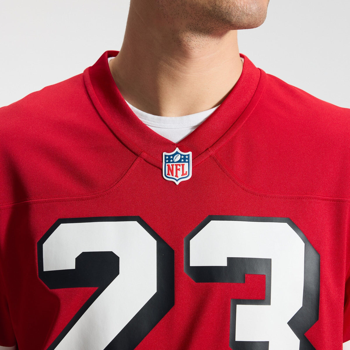 San Francisco 49ers Christian McCaffrey Scarlet Alternate Game Player Jersey