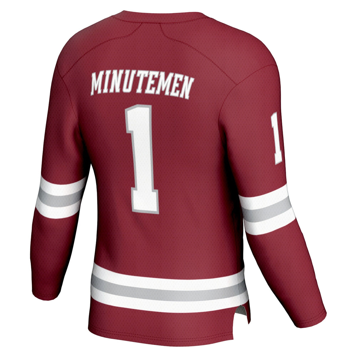 #1 UMass Minutemen Hockey Fashion Jersey - Maroon