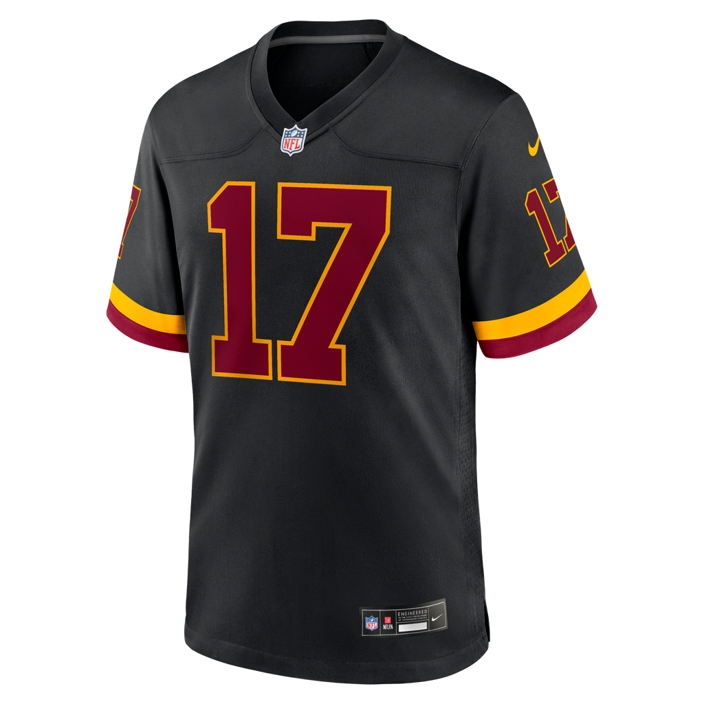 Hail Raiser Washington Commanders Terry McLaurin Black Alternate Game Jersey