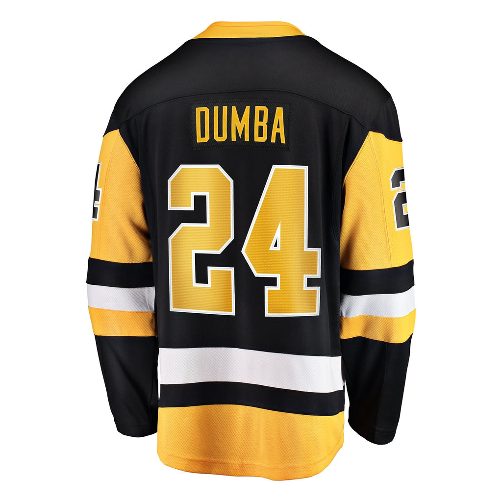 Pittsburgh Penguins Matt Dumba Black Home Breakaway Jersey