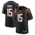 Cincinnati Bengals Charlie Jones Black Team Game Jersey