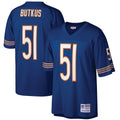 Chicago Bears Dick Butkus Navy Retired Player Legacy Replica Jersey