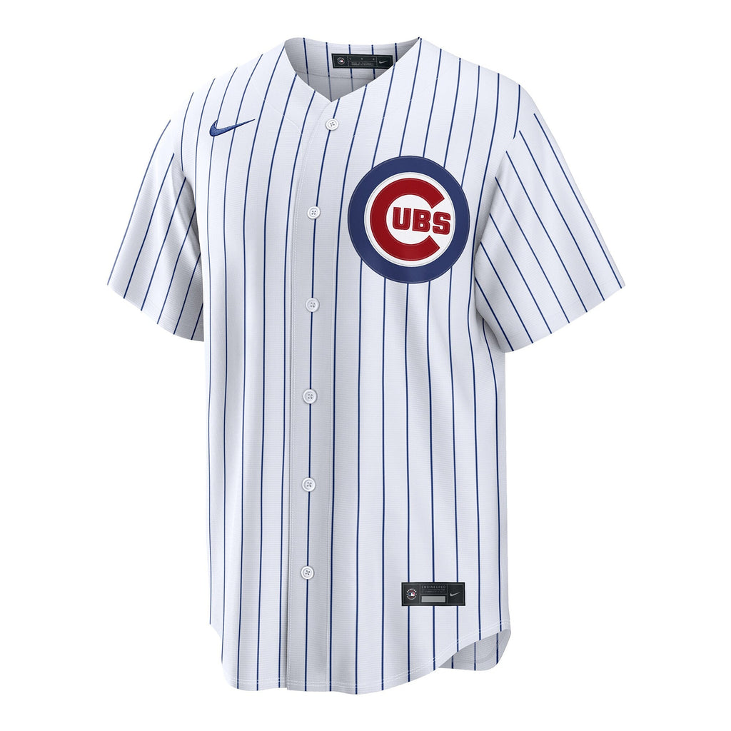 Chicago Cubs Miguel Amaya White Home Replica Jersey
