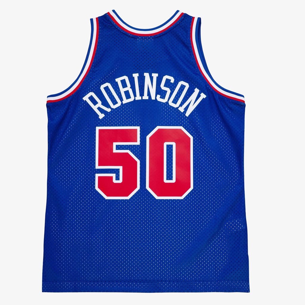NBA David Robinson 1992 All-Star West Authentic Jersey All-Star - Royal Blue