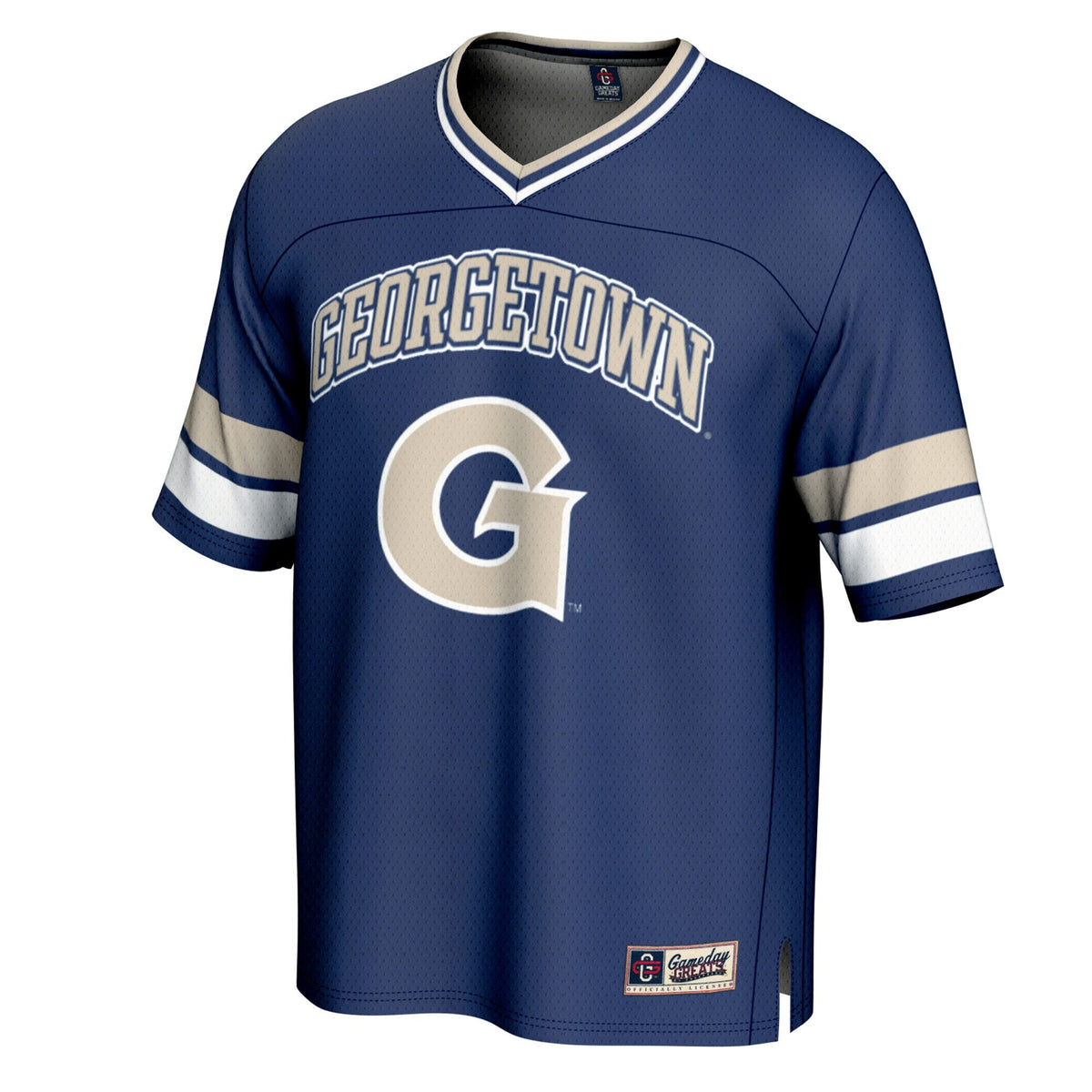 Georgetown Hoyas Spirit Football Jersey - Navy