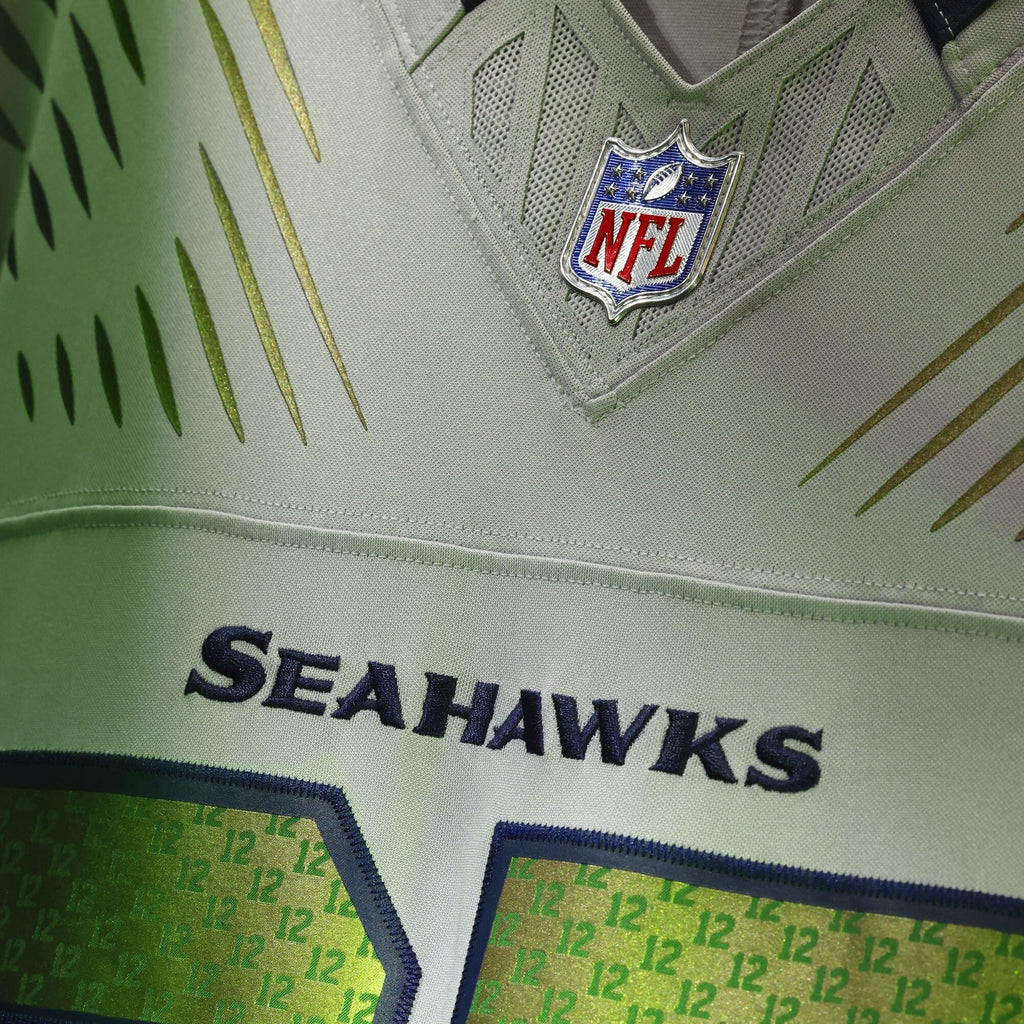 Seattle Seahawks Devon Witherspoon Wolf Gray 2025 Rivalries Collection Stitched Limited Jersey