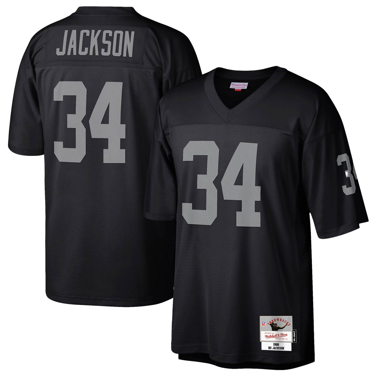 Las Vegas Raiders Bo Jackson Black Legacy Replica Jersey