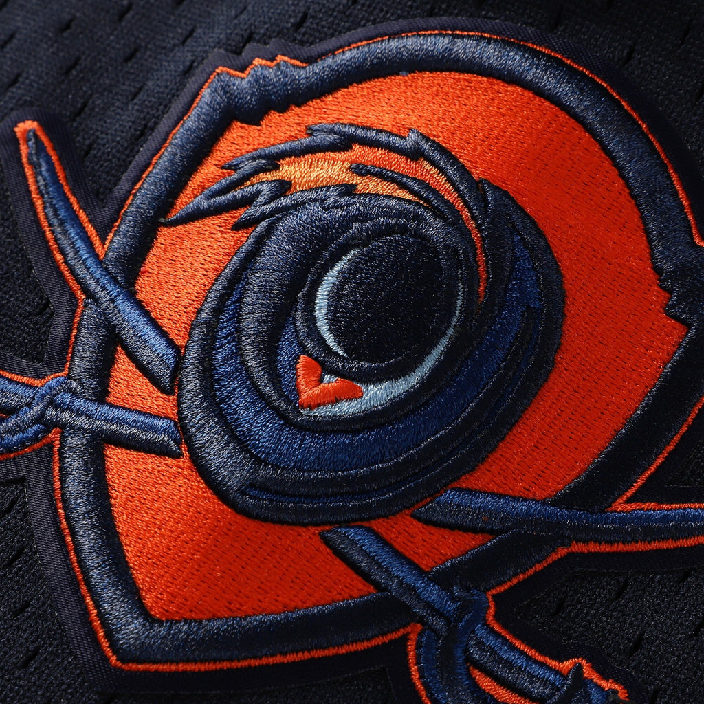 Virginia Cavaliers Mesh Full-Button Replica Baseball Jersey - Navy
