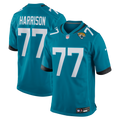 Jacksonville Jaguars Anton Harrison Teal Game Jersey