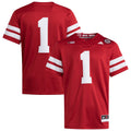 #1 Nebraska Huskers Premier Jersey - Scarlet