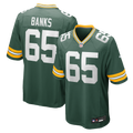 Green Bay Packers Aaron Banks Green Team Game Jersey