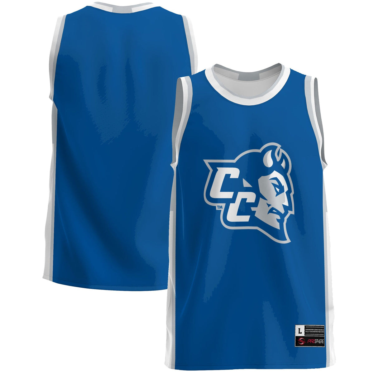 Central Connecticut State Blue Devils Lightweight Basketball Jersey - Blue