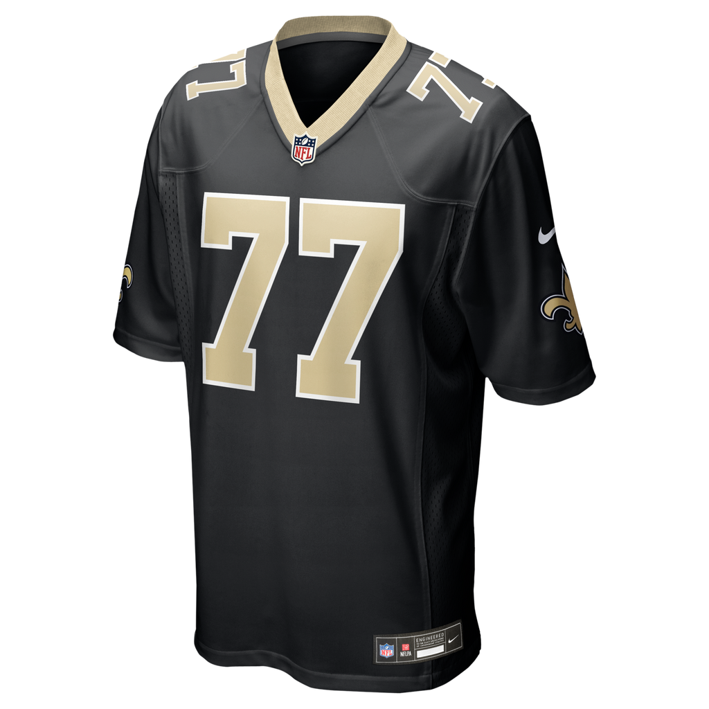 New Orleans Saints Dillon Radunz Black Team Game Jersey