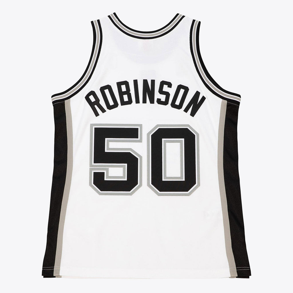 San Antonio Spurs David Robinson 2002 Home Finals Authentic Jersey - White