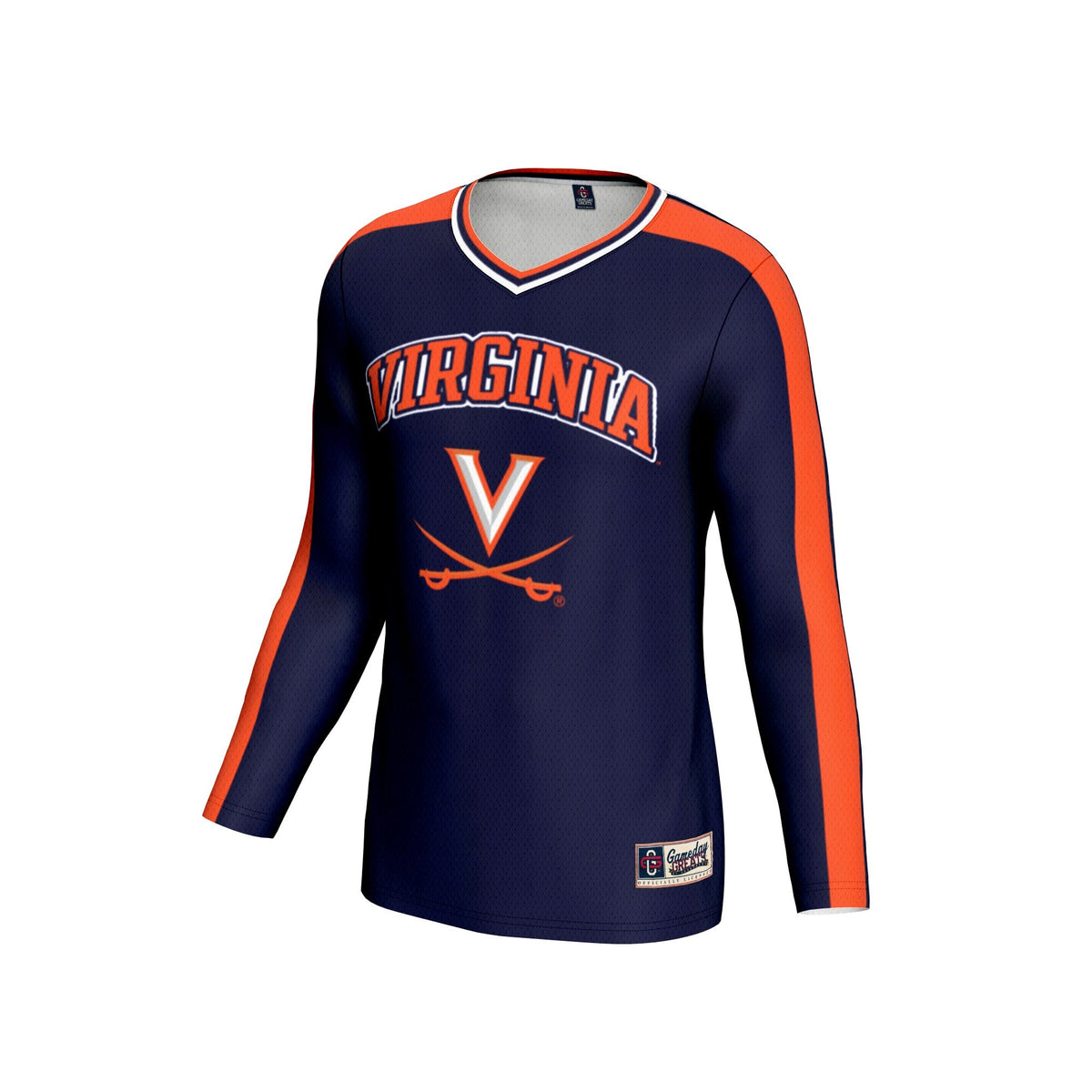 Virginia Cavaliers #1 Lightweight Volleyball Fashion Jersey - Navy