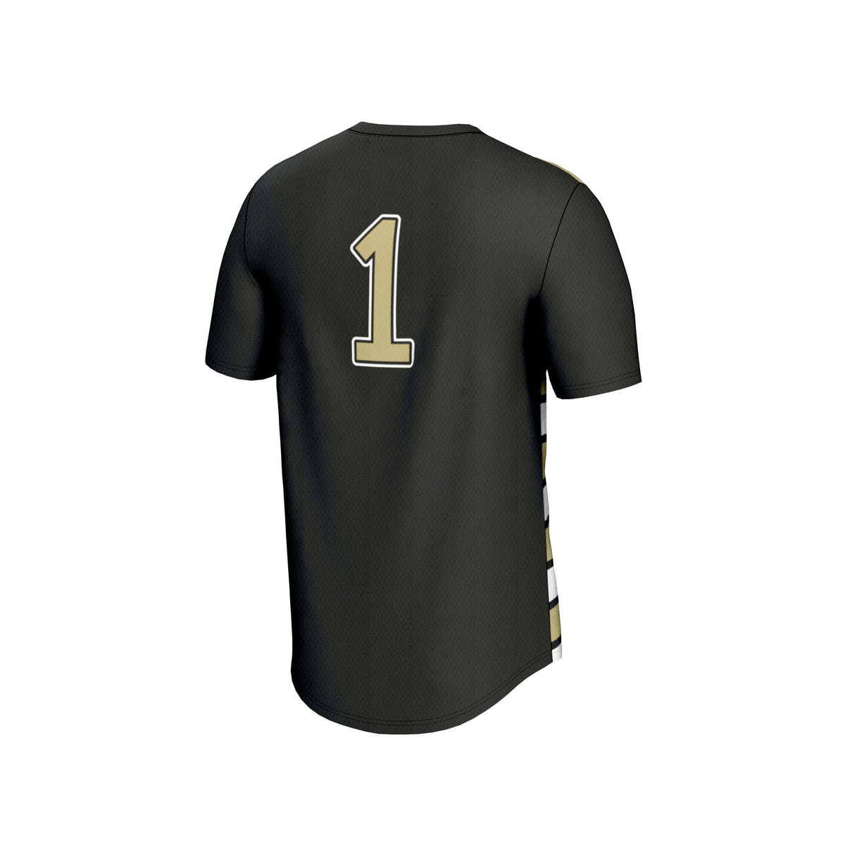 #1 Colorado Buffaloes Lightweight Soccer Fashion Jersey - Black