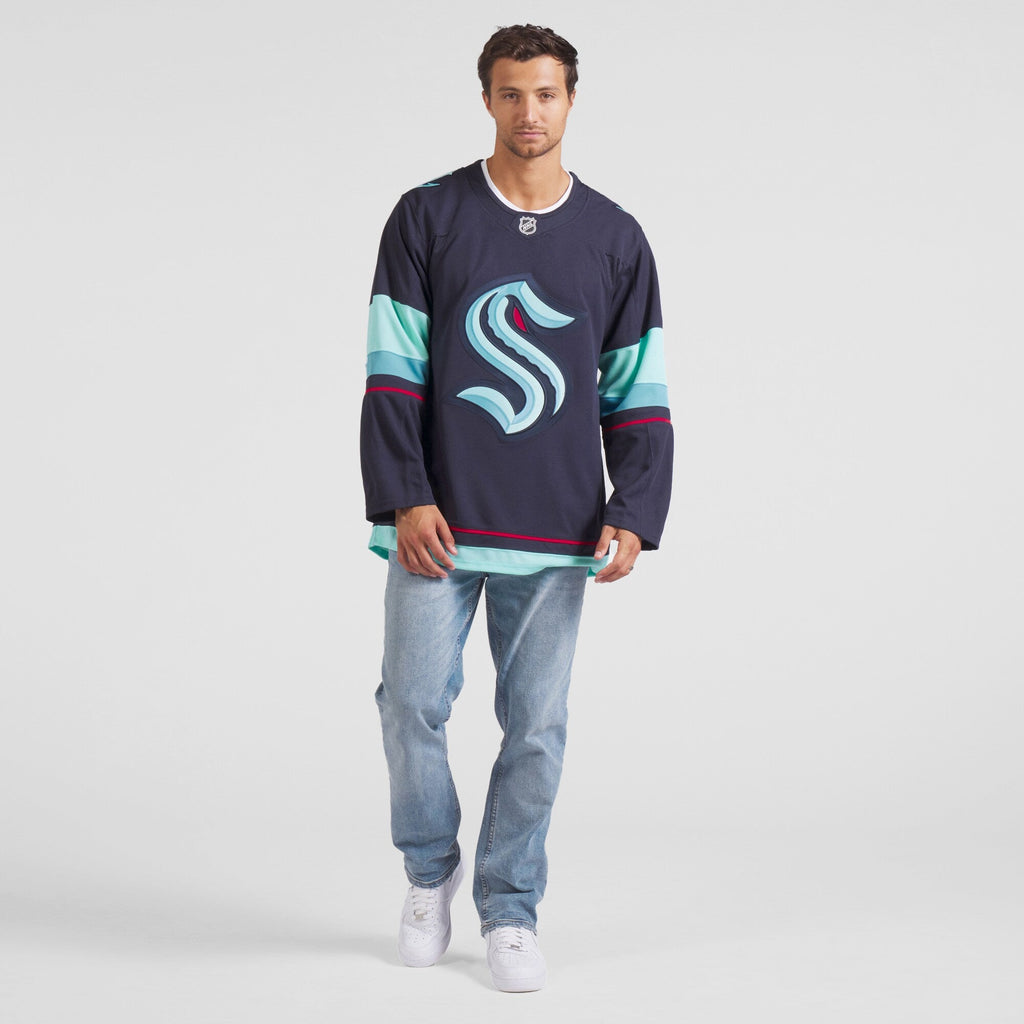 Seattle Kraken Deep Sea Blue Home Premium Jersey