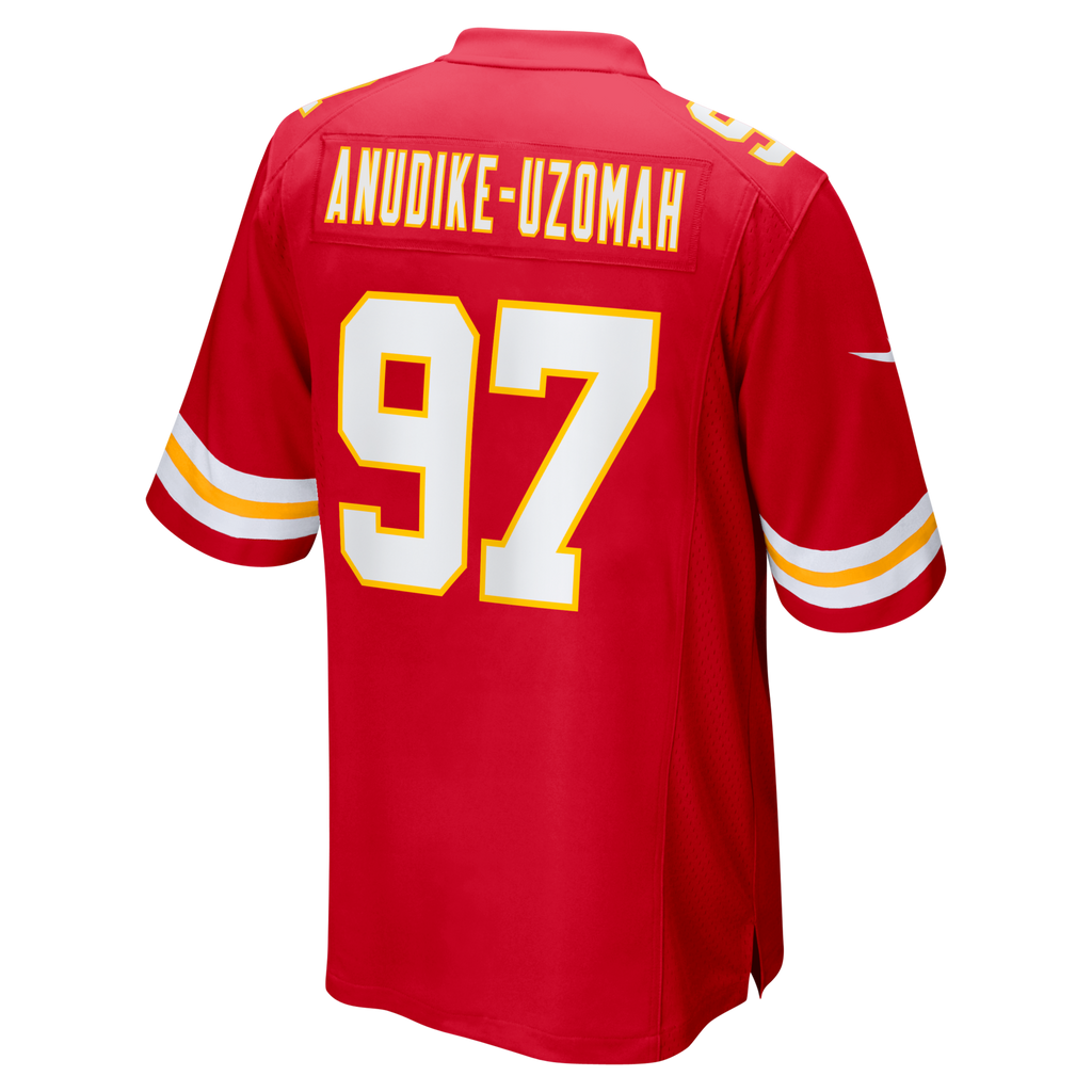 Kansas City Chiefs Felix Anudike-Uzomah Red Game Jersey