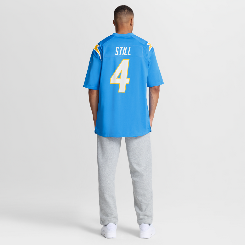 Los Angeles Chargers Tarheeb Still Powder Blue Team Game Jersey