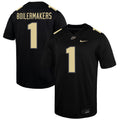#1 Purdue Boilermakers Alternate Game Jersey - Black