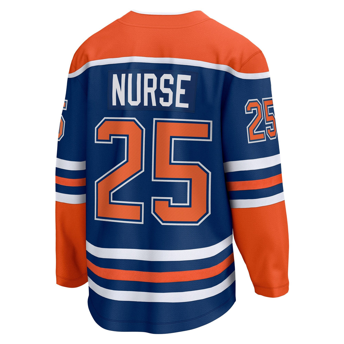 Edmonton Oilers Darnell Nurse Royal Home Breakaway Player Jersey