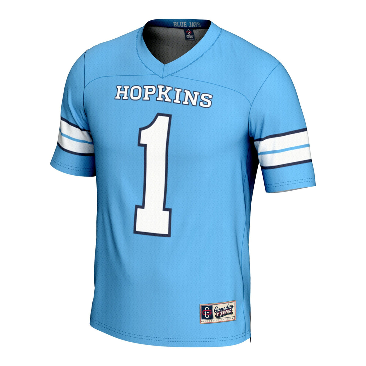 #1 Johns Hopkins Blue Jays Lightweight Lacrosse Jersey - Light Blue