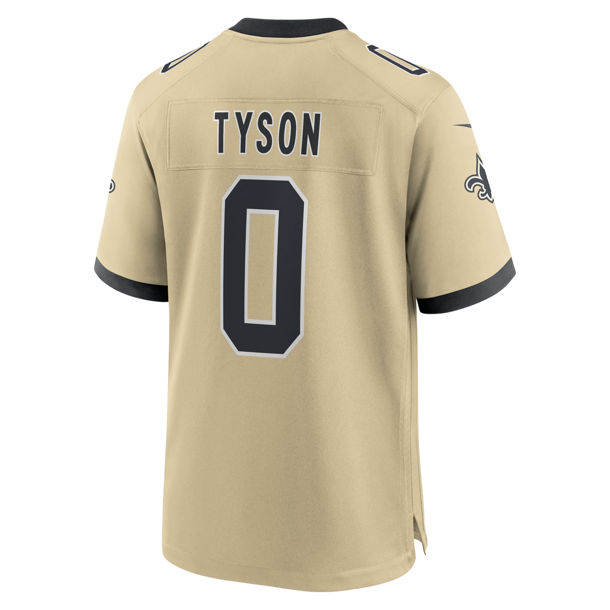 New Orleans Saints Jordyn Tyson Gold 2026 NFL Draft First Round Pick No. 8 Alternate Game Jersey