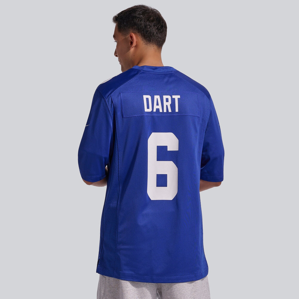 New York Giants Jaxson Dart Royal Team Game Jersey
