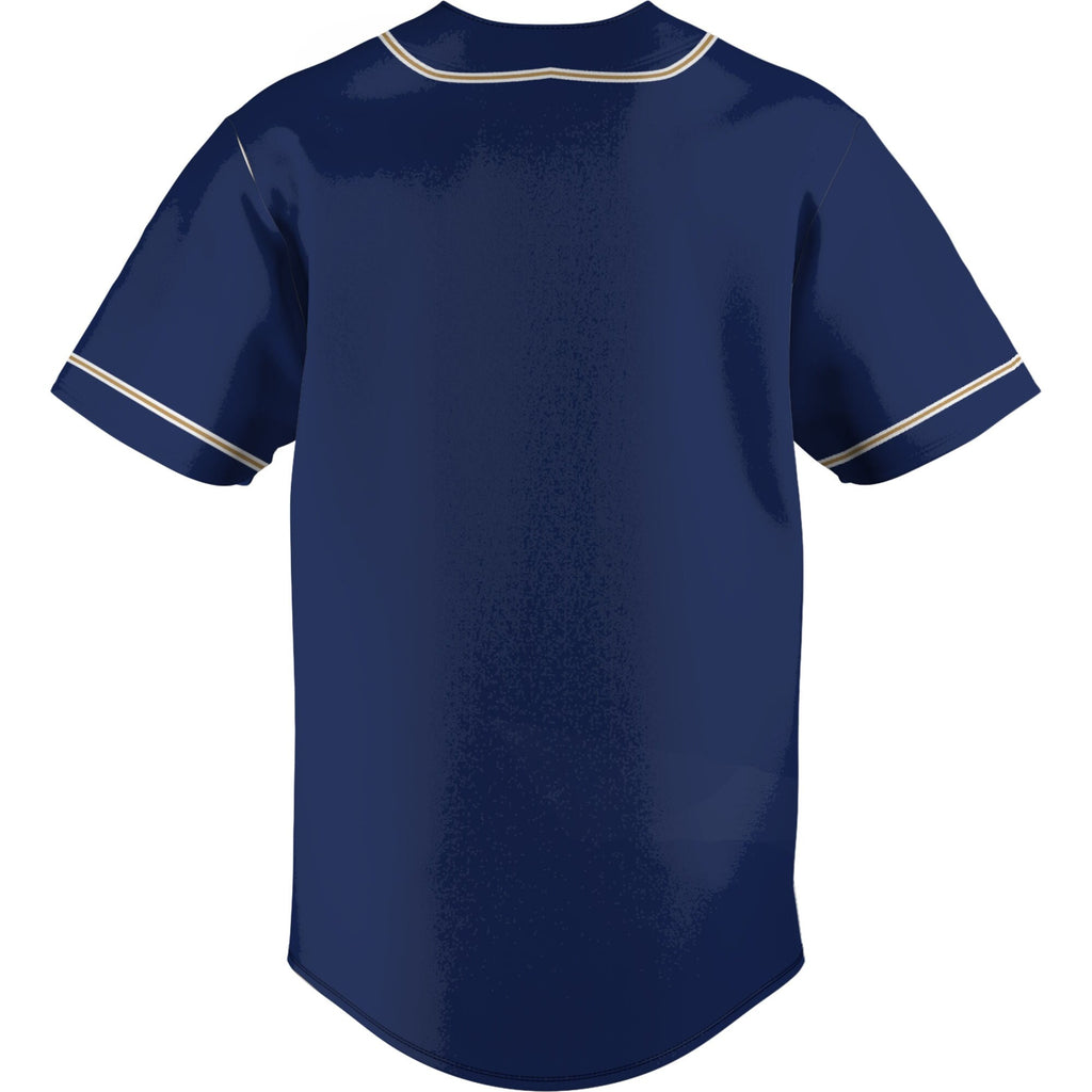 Montana State Bobcats Lightweight Baseball Jersey - Blue