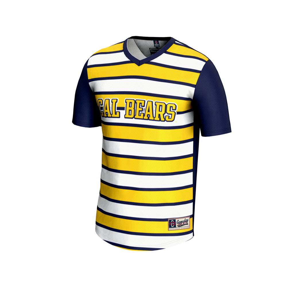 #1 Cal Bears Lightweight Soccer Fashion Jersey - Navy