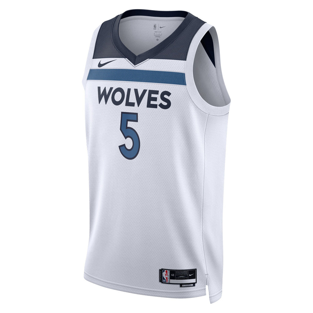 Minnesota Timberwolves Association Edition Swingman Jersey - White - Anthony Edwards