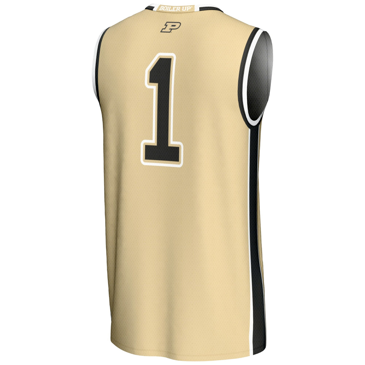Male #1 Gold Purdue Boilermakers Lightweight Basketball Jersey