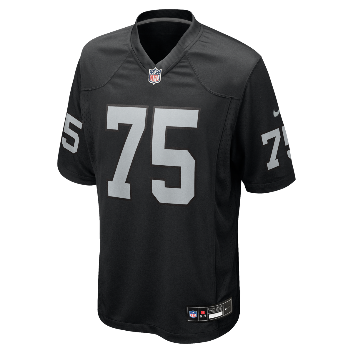 Las Vegas Raiders Howie Long Black Game Retired Player Jersey