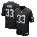Las Vegas Raiders Jamal Adams Black Team Game Jersey