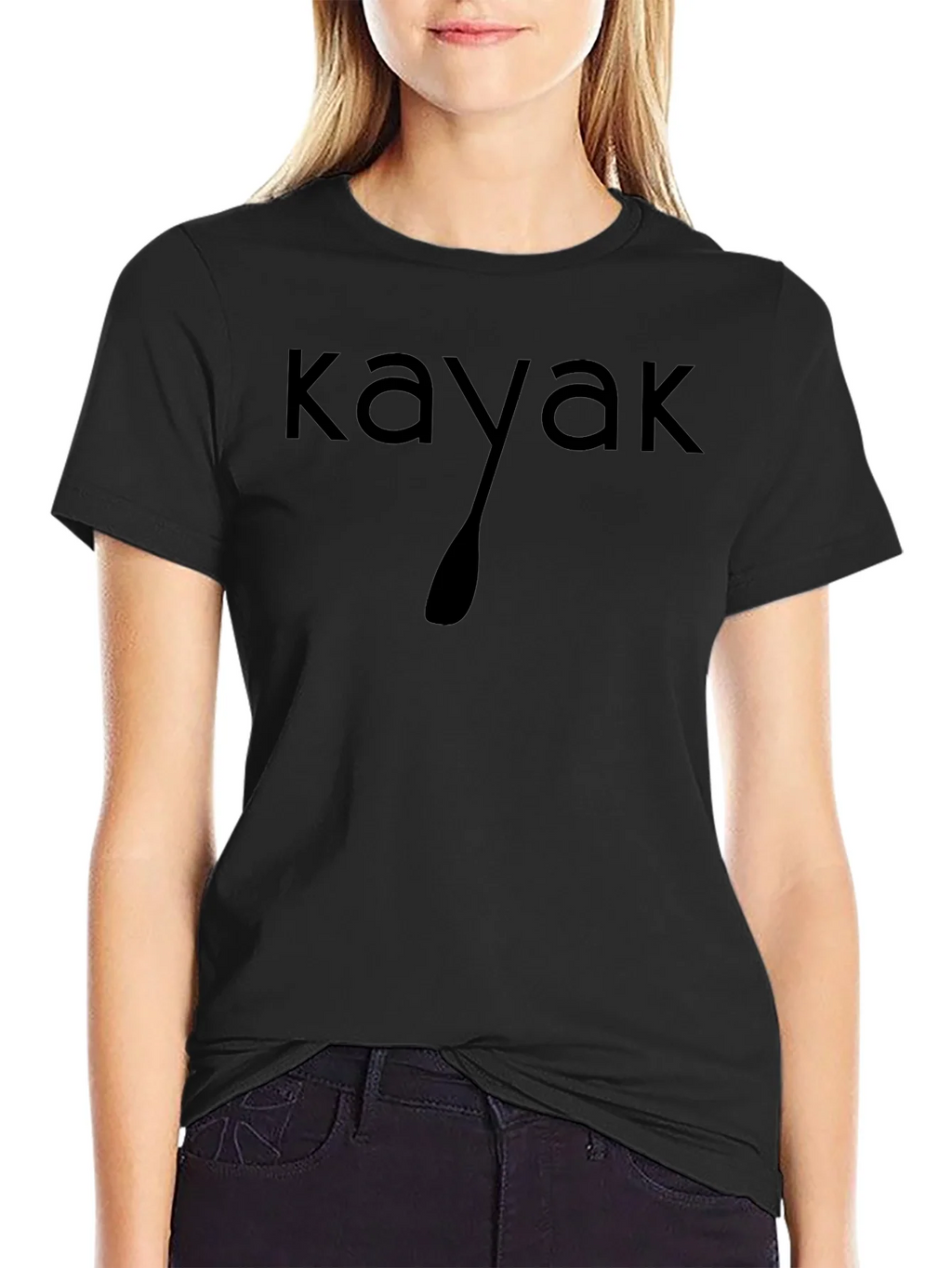 Kayak Graphic Tee - Paddle Design