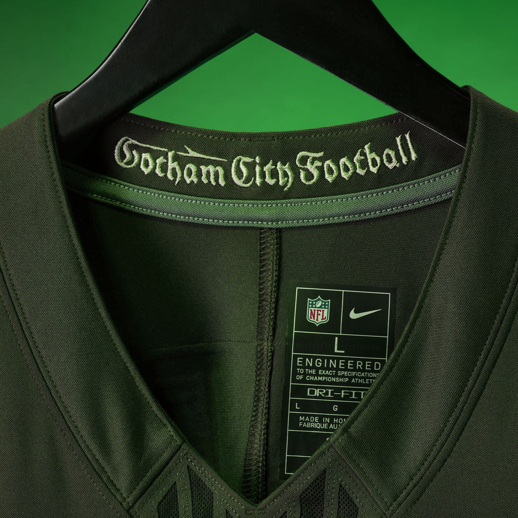 New York Jets Ahmad Sauce Gardner Gotham Green 2025 Rivalries Collection Stitched Limited Jersey