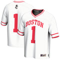 Boston University Lightweight Collegiate Lacrosse Fashion Jersey - White