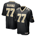 New Orleans Saints Dillon Radunz Black Team Game Jersey