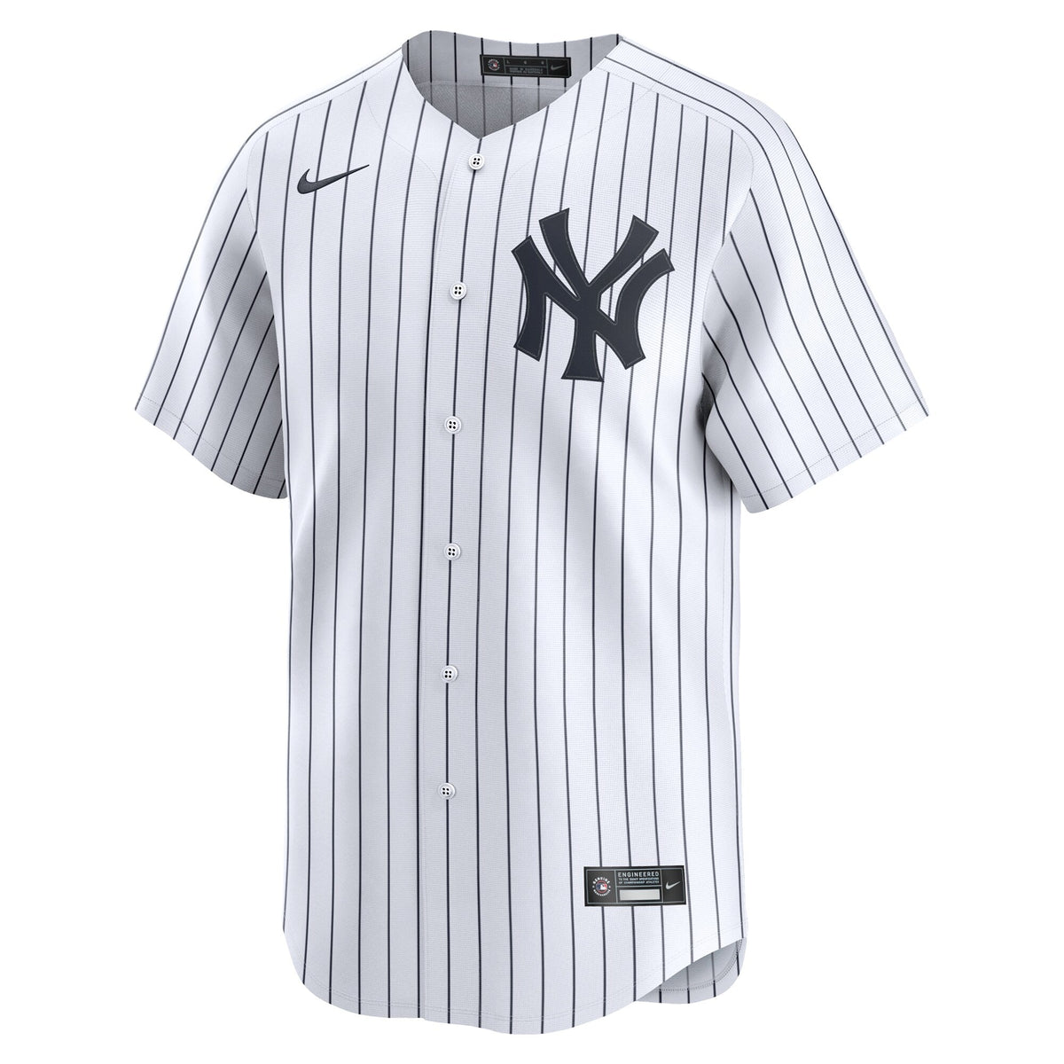 New York Yankees White Home Limited Custom Jersey