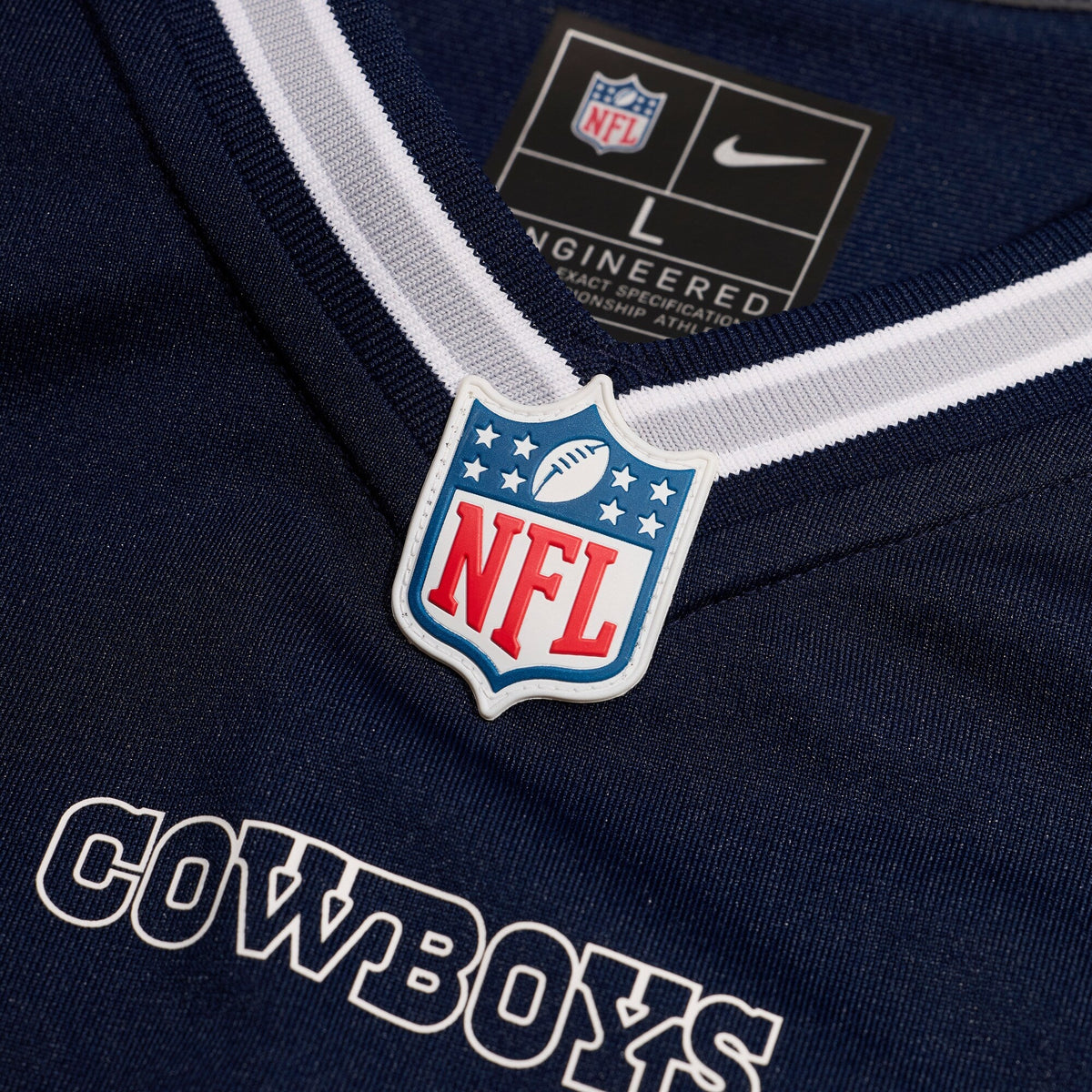 Dallas Cowboys Navy Custom Game Jersey
