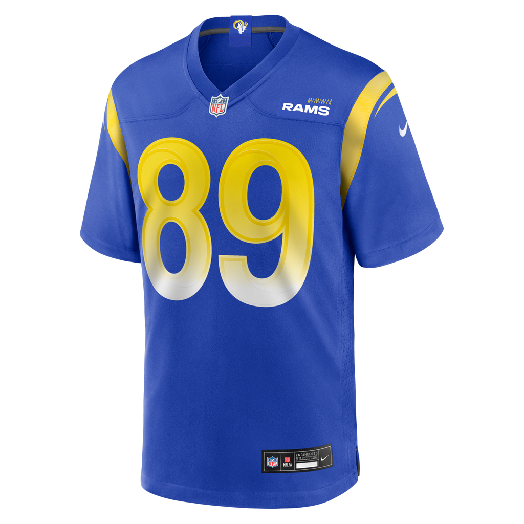 Los Angeles Rams Tyler Higbee Royal Game Player Jersey