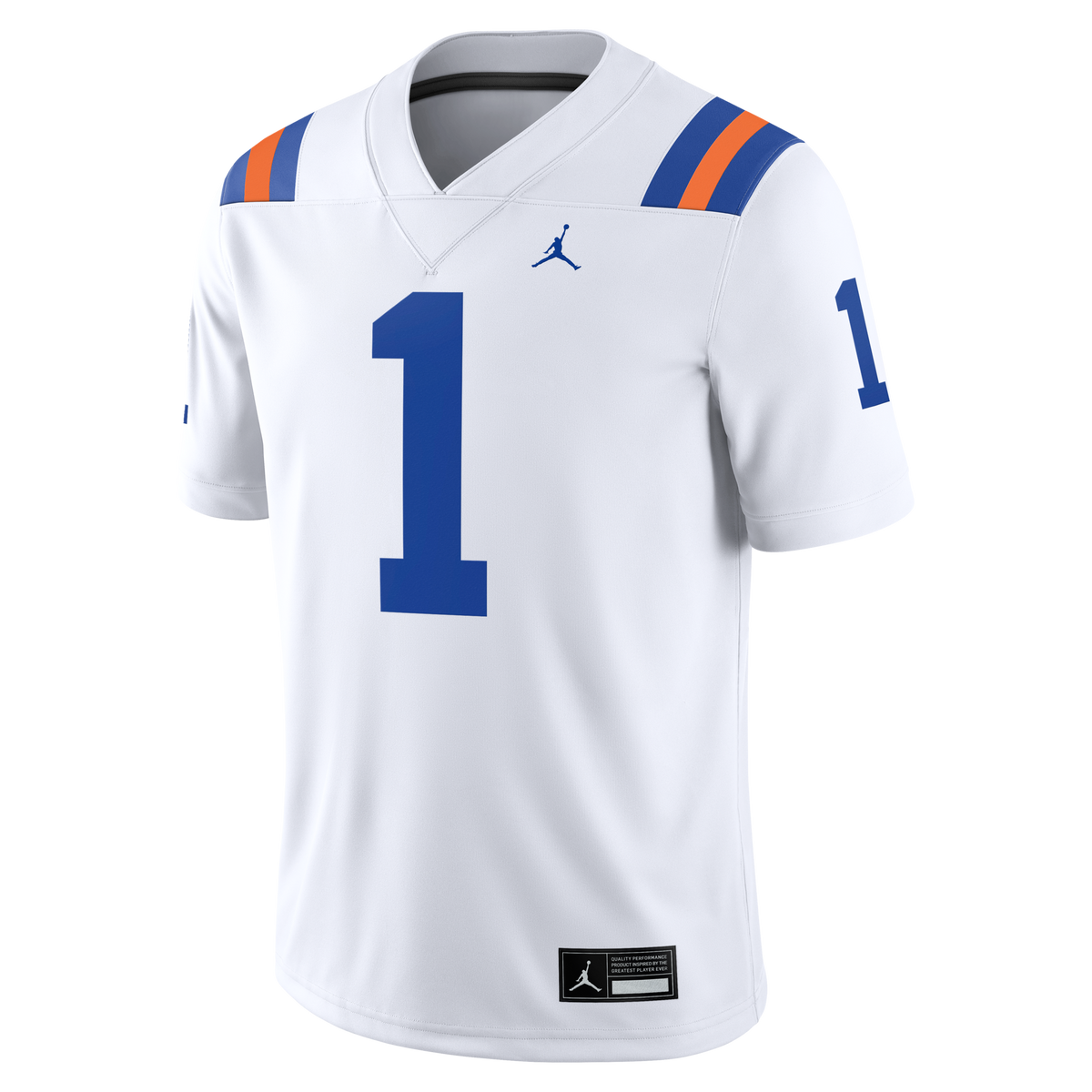 #1 Florida Gators Alternate Game Football Jersey - White