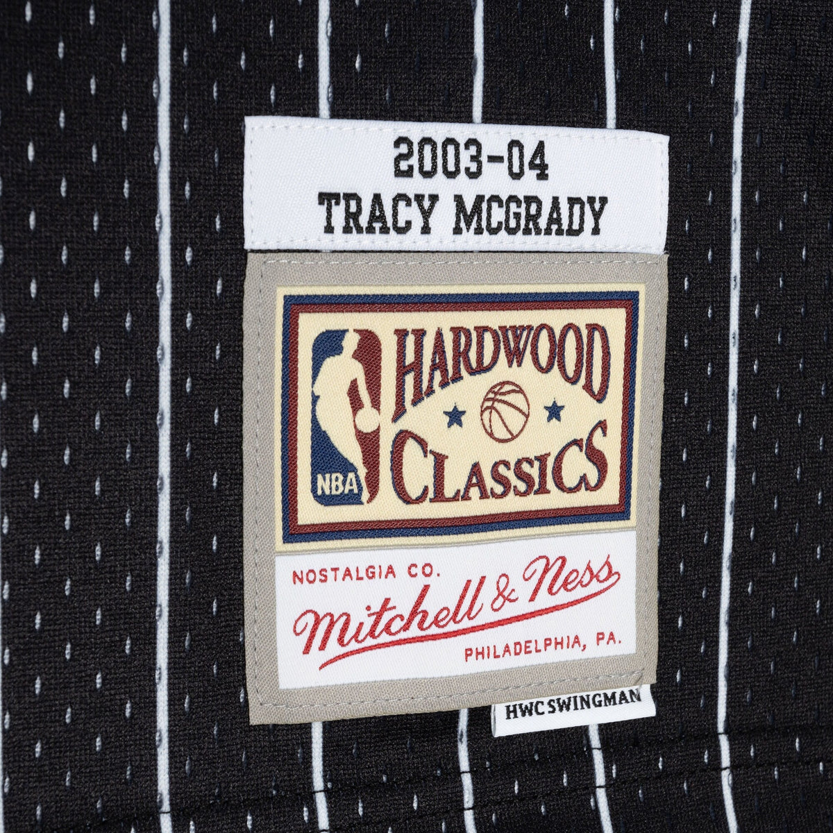 Orlando Magic Tracy McGrady 2003 Split Swingman Jersey - Black/Blue