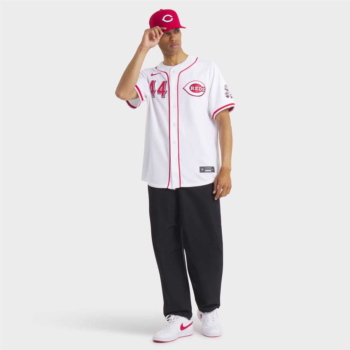 Cincinnati Reds Elly De La Cruz White Home Limited Player Jersey