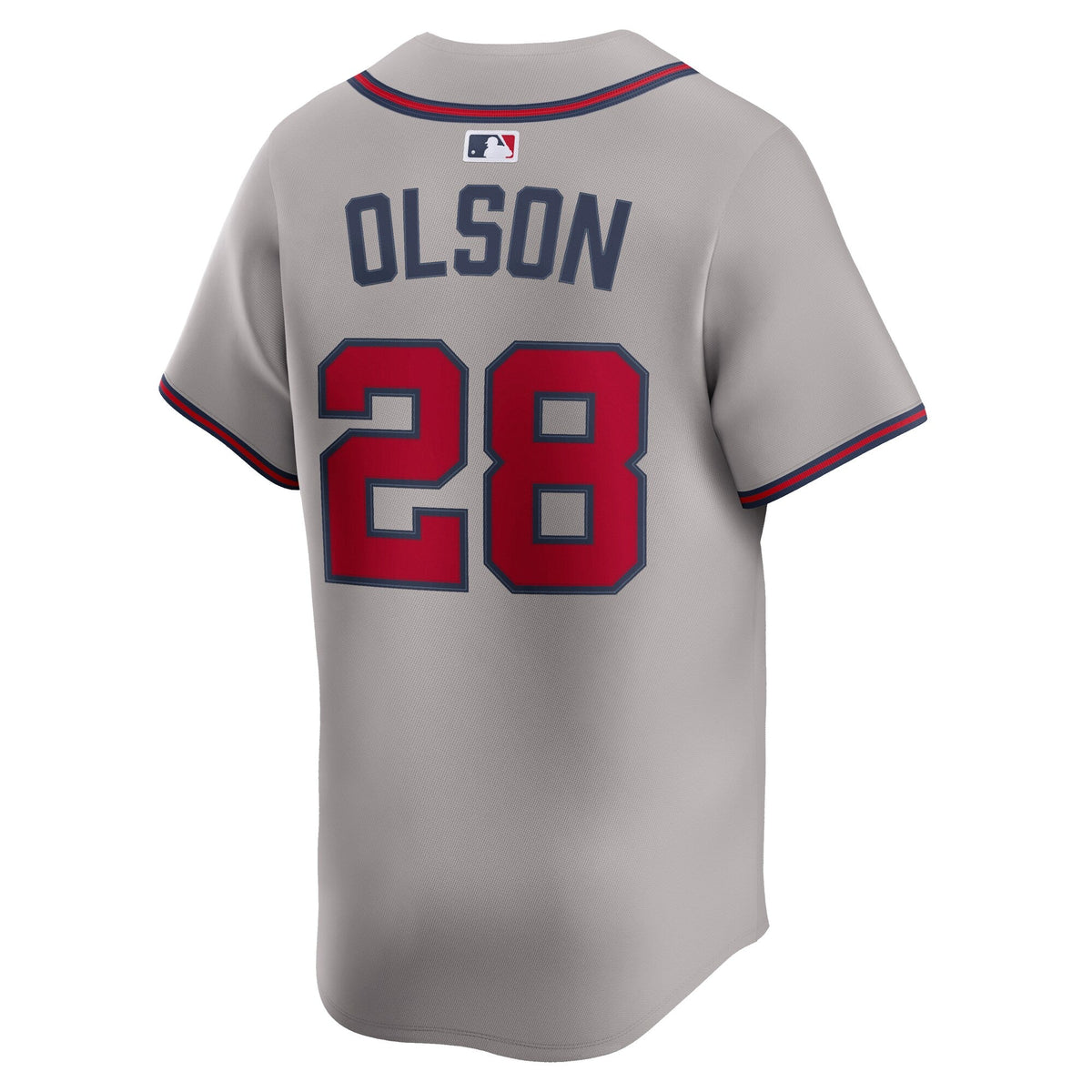 Atlanta Braves Matt Olson Gray Road Limited Player Jersey